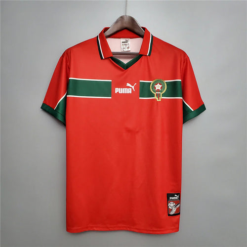 maillot maroc rétro 1998 [ extérieur ]