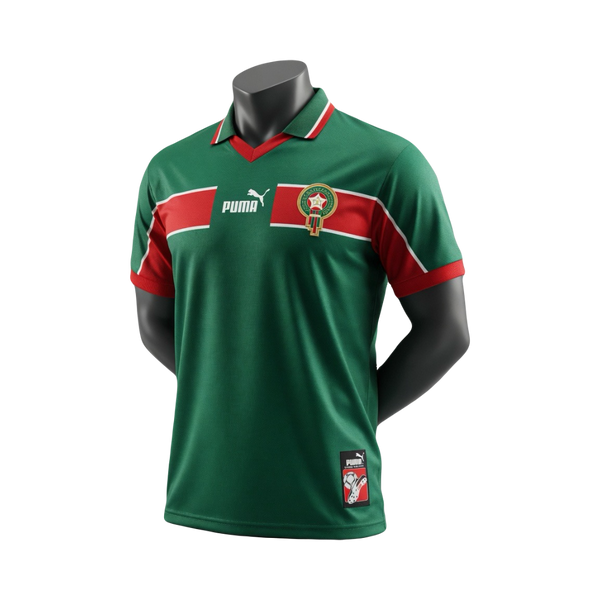 maillot maroc rétro 1998
[ Domicile]